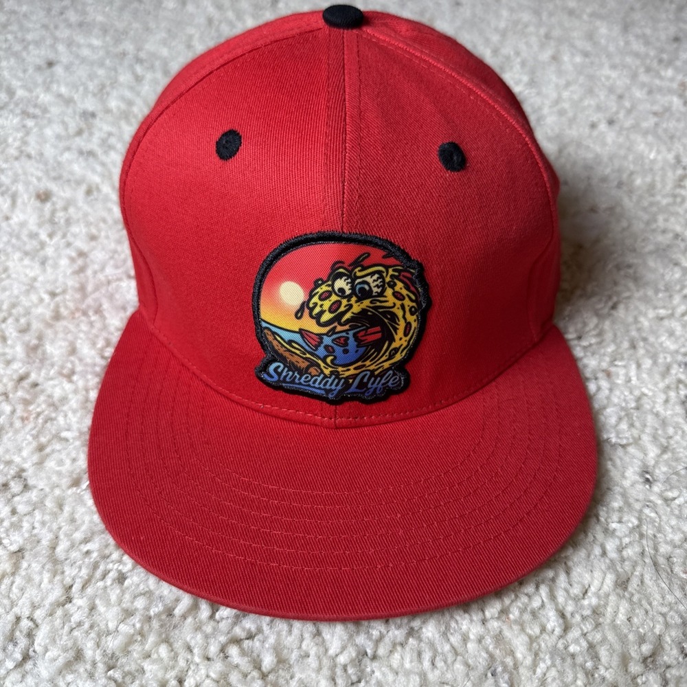 Shreddy Lyfe Order Up SnapBack Hat‎ Red EXCELLENT CONDITION!